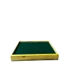 Ahşap El Boyaması Çift Renk 24x34 Batırlı Kelepçe Tablası