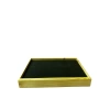 Ahşap El Boyaması Çift Renk 24x34 Batırlı Kelepçe Tablası