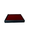 Ahşap El Boyaması Çift Renk 24x34 Batırlı Kelepçe Tablası