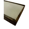 Ahşap El Boyaması Çift Renk 24x34 Batırlı Kelepçe Tablası