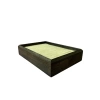 Ahşap El Boyaması Çift Renk 17x24 Cm Batırmalı  Kelepçe Tablası