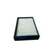 Ahşap El Boyaması Çift Renk 17x24 Cm Batırmalı  Kelepçe Tablası