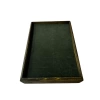 Ahşap El Boyaması Çift Renk 17x24 Cm Batırmalı  Kelepçe Tablası