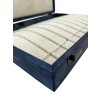 Ahşap El Boyaması Çift Renk 24x34 Cm Deri  Kapak Bileklik Standı