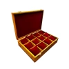 Ahşap El Boyaması Çift Renk 24x34 Cm Deri Yatıklı  Standı