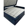Ahşap El Boyaması Çift Renk 17x24 Cm Deri  Kapak Bileklik  Standı