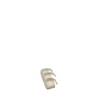 Sardunya Kumaş Krem Renk 4x13 Cm  Grup Kelepçe