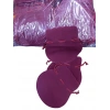 Kadife Kumaş Bordo  Renk 11x12 Cm Aksesuar Kesesi Paketli