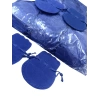 Kadife Kumaş Lacivert  Renk 8x9 Cm Aksesuar Kesesi Paketli