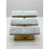 Ahşap Gri Renk Boy 21 cm En 19 cm Üç Kademeli Model Bileklik Sergileme