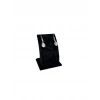 Süet Kumaş Siyah Renk Ayaklı 9/7 cm Küpe Sergileme Dekoru