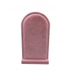 Batum Model Süet Kumaş Pembe Renk 26/15 Cm Ayaklı Kolye Sergileme Standı