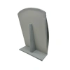 Süet Kumaş Gri Renk 34 cm / 24 cm Dik Bombeli Takı Standı