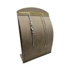 Süet Kumaş Yeşil Renk 34 cm / 24 cm Dik Bombeli Takı Standı