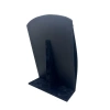 Süet Kumaş Siyah Renk 34 cm / 24 cm Dik Bombeli Takı Standı