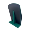 Süet Kumaş Yeşil Renk 34 Cm / 24 Cm Dik Bombeli Takı Standı