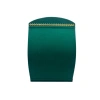 Süet Kumaş Yeşil Renk 34 Cm / 24 Cm Dik Bombeli Takı Standı
