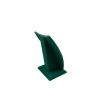 Dubai Model Süet Kumaş Yeşil Renk 12/8 Cm Kolye - Zincir Ayaklı Stand