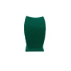 Dubai Model Süet Kumaş Yeşil Renk 12/8 Cm Kolye - Zincir Ayaklı Stand