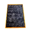 Ahşap El Boyama  Çift Renk Dikey Küpe Tablası 24x34