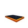 Ahşap El Boyama  Çift Renk Dikey Küpe Tablası 24x34