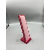 Ahşap El Boyaması Çift Renk 24x8 Cm Çoklu Bileklik Standı