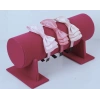 Büyük Boy Süet Kumaş Pembe Renk 40 cm Ayaklı Taç Standı