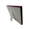 Süet Kumaş Bordo 34-24 Cm Ayaklı 18 Pedli Kolye Tabla Stand