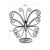 İthal Metal Siyah Renk 26x28Cm Küpe Standı