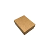 Karton Kraft Renk Süngerli 8/6 cm Üçlü Set Takı Kutusu