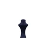 Lüx Model Sardunya Kumaş Lacivert Renk Boy 31 cm Kolye Takı Sergileme Mankeni