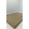 Madrid Model Süet Kumaş Sütlü Kahve Renk 34/24Cm Kademeli Çekmece İçi Bileklik Tablası