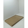 Madrid Model Süet Kumaş Sütlü Kahve Renk 34/24Cm Kademeli Çekmece İçi Bileklik Tablası