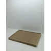 Madrid Model Süet Kumaş Sütlü Kahve Renk 34/24Cm Kademeli Çekmece İçi Bileklik Tablası