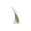 Model Süet Kumaş Krem Renk 18/9 Cm Kolye - Zincir Ayaklı Stand