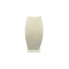 Model Süet Kumaş Krem Renk 18/9 Cm Kolye - Zincir Ayaklı Stand
