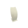 Model Süet Kumaş Krem Renk 18/9 Cm Kolye - Zincir Ayaklı Stand