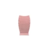 Model Süet Kumaş Pembe Renk 12/8 Cm Kolye - Zincir Ayaklı Stand