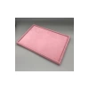Sertex Kumaşı Pembe Takı Servis Kutu Tabla