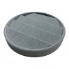 Silindir Model Süet Kumaş 20/20 cm Gri Küpe-Piercing Tablası