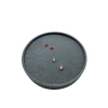Silindir Model Süet Kumaş Gri Renk 20/20 cm Batırmalı Küpe-Piercing Tablası