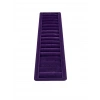 Süet Kaplama Mor Renk Sosisli 34/11 Cm Bileklik Kelepçe Tablası