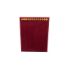 Süet Kumaş Bordo Renk 20/16 Cm Ayaklı Kanca Bileklik Sergileme Standı