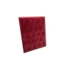 Süet Kumaş Bordo Renk 20/16 Cm Ayaklı Yüzük Sergileme Standı