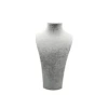 Süet Kumaş Elisia Manken Gri Renk 25/12 Cm Kolye Gerdanlık Takı Sergileme Mankeni