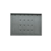 Süet Kumaş Gri 34-24 Cm Ayaklı 18 Pedli Kolye Tabla Stand