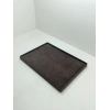 Süet Kumaş Kahve Renk 34/24 cm Takı Servis Sunum Tablası