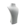 Süet Kumaş Gri Renk Boy 27/12 cm Kolye Takı Sergileme Mankeni