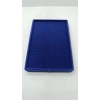 Süet Kumaş Lacivert Renk 24/17 Cm Batırmalı Piercing - Küpe Tablası