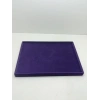 Süet Kumaş Mor Renk 34/24 cm Takı Servis Sunum Tablası